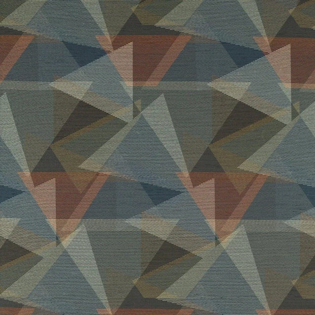 Harlequin Adaxial Fabric in Oyster/Bronze/Onyx - a Sample For Sale