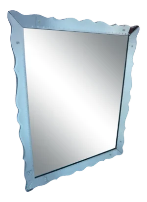 Vintage Mid-Century Deco Style Mirror