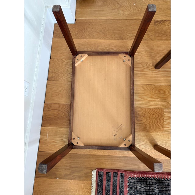 Mid-Century Modern 1960s Danish Rosewood Nesting Tables by Vejle Stole For Sale - Image 3 of 10