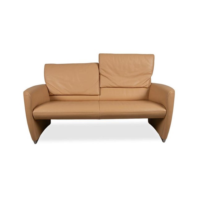 Modern Angel 3250 2-Seater Sofa in Cognac Leather from Jori For Sale - Image 3 of 12