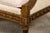 Late 19th Century French Louis XVI Style Oak Canapé in Cream Jacquard For Sale - Image 10 of 18