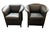 Aura Club Chairs in Leather Armchairs by Paolo Piva for Wittmann, 2000s, Set of 2 For Sale - Image 11 of 11