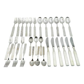 Austrian 30-Piece Cutlery by Peter Hagenauer, Set of 30 For Sale