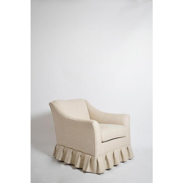 Vintage Italian Beige Armchairs, 1960s, Set of 2 For Sale - Image 6 of 6