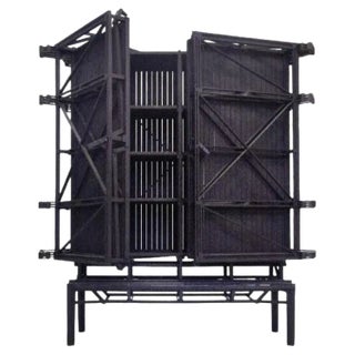 CNSTR Cabinet in Stained Birch by Paul Heijnen For Sale