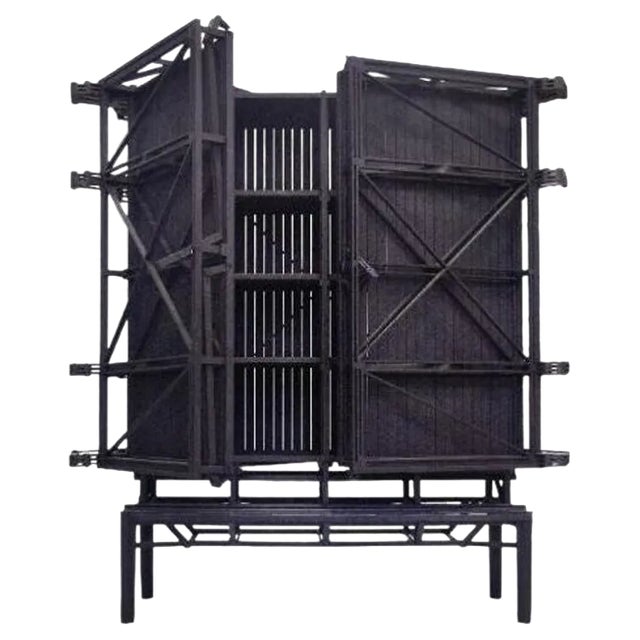 CNSTR Cabinet in Stained Birch by Paul Heijnen For Sale