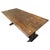Brown Oak Refectory Dining Table, Late 19th Century For Sale - Image 8 of 8