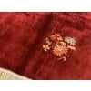 Textile 1920s Red Minimalist Antique Chinese Art Deco Rug 9' X 11'4" Handknotted Wool Carpet For Sale - Image 7 of 7
