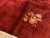 Textile 1920s Red Minimalist Antique Chinese Art Deco Rug 9' X 11'4" Handknotted Wool Carpet For Sale - Image 7 of 7
