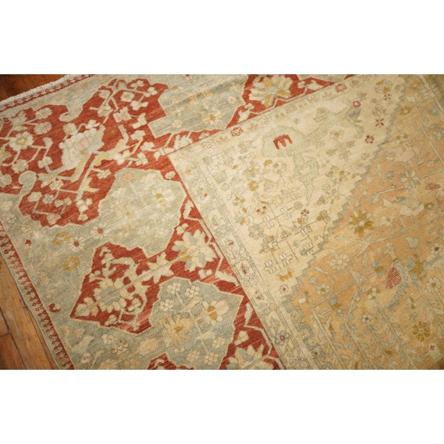 Persian Late 19th Century Antique Persian Malayer Rug For Sale - Image 3 of 12