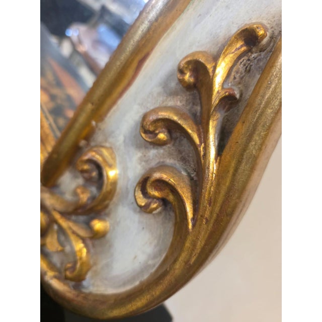 Gold Vintage Georgian Style Mirror, 1950s For Sale - Image 8 of 12