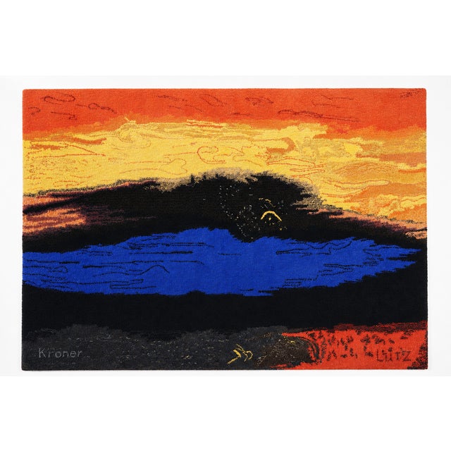 Vintage Tapestry by Lutz De Bré for Ewald Kröner, 1970s For Sale - Image 10 of 10