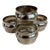 Silver Plate Napkin Rings, S4 For Sale