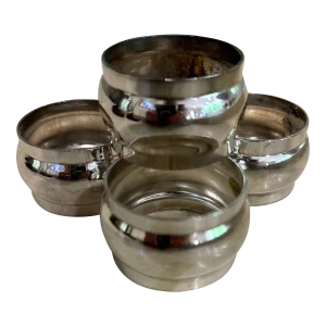 Silver Plate Napkin Rings, S4
