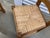 Wood French Vintage Pine Rush-Seat Tall Back Chairs For Sale - Image 7 of 11