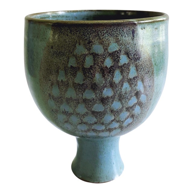 Vintage Handthrown Brutalist Pottery For Sale