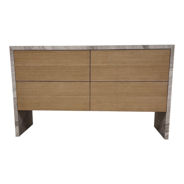 Baker Resort Collection Marble Lido Dresser For Sale