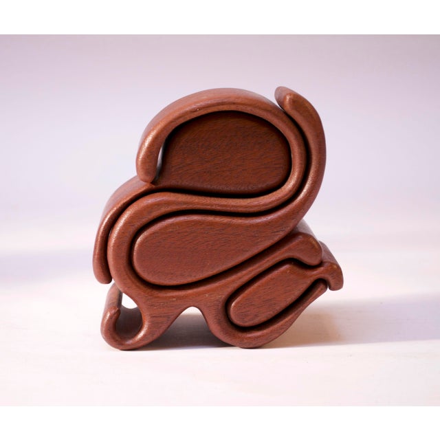 Richard Rothbard Sculptural Jewelry Puzzle Box Chairish