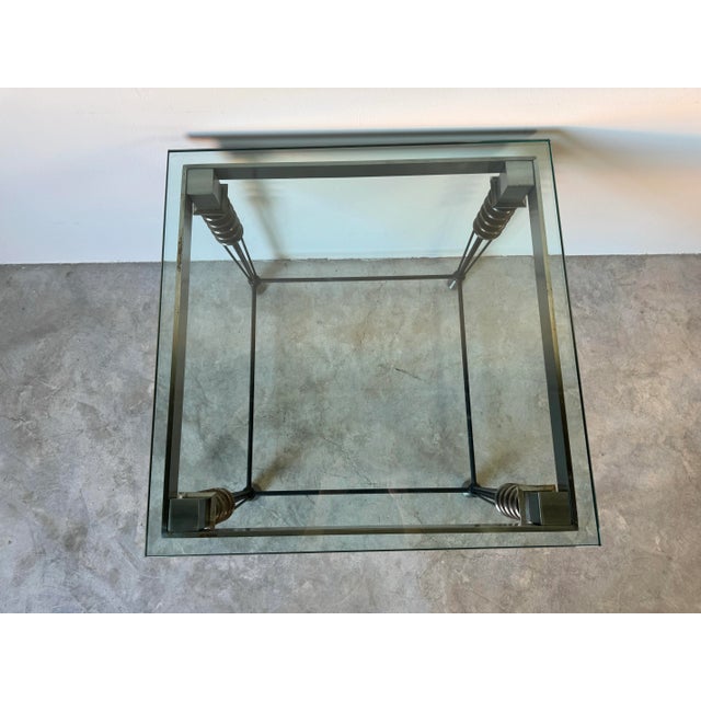 1980's Larry Laslo for Directional Side Table For Sale In Miami - Image 6 of 12