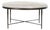 Ivory Hide Modern Ottoman Coffee Table For Sale