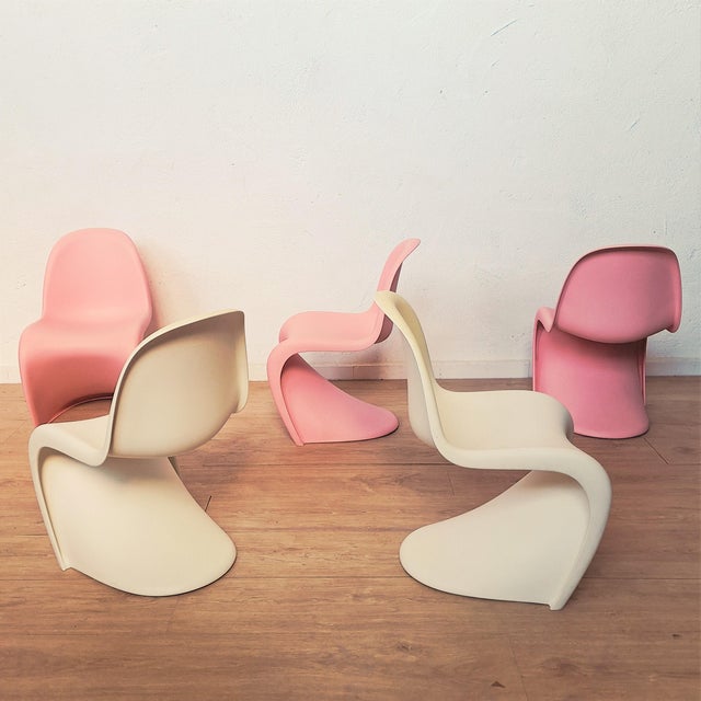 Pink Pink Junior Chair by Verner Panton for Vitra, 2000s For Sale - Image 8 of 11