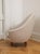 1950s Italian Federico Munari Upholstered Curved Lounge Chair For Sale - Image 9 of 10