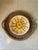Vintage 12.5” Signed Sunburst Ceramic Pottery Bowl For Sale - Image 10 of 11