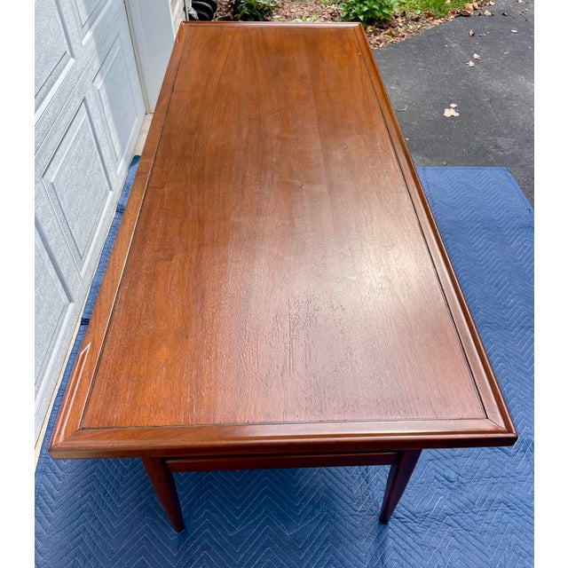 1959 Mid-Century Modern Walnut Writing Desk by Kipp Stewart for Drexel Declaration For Sale - Image 6 of 18