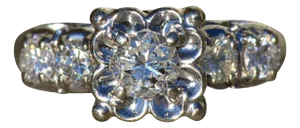 The Cragin: Ladies 14K Engagement Style Ring set with 0.35 CT Center Diamond