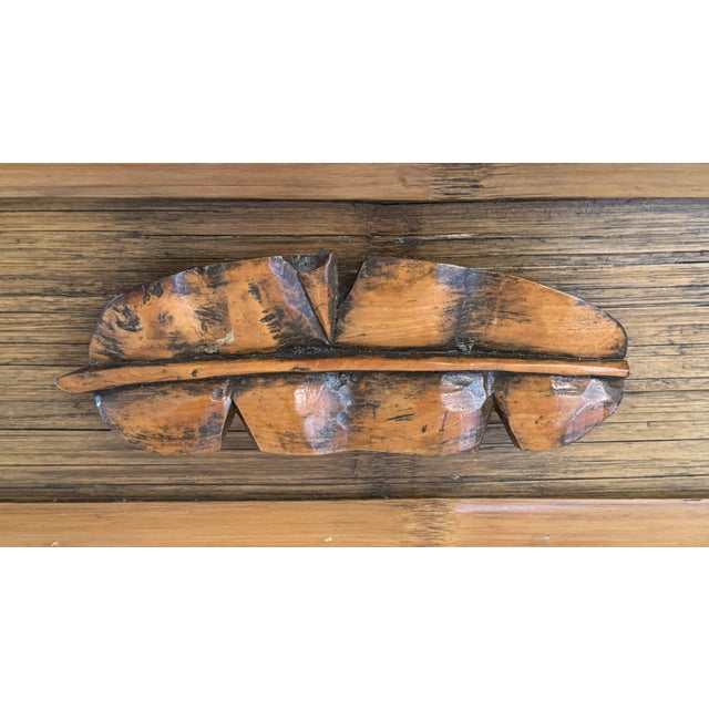 Vintage Coastal Rattan & Bamboo Nightstands - A Pair For Sale In Miami - Image 6 of 12