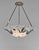 White 1930s French Art Deco Pendant Light by Maxonade For Sale - Image 8 of 15