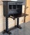 Black 20th Century Spanish Baroque Style Cabinet on Stand, Bargueno or Varqueno For Sale - Image 8 of 12