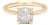 David Yurman .15ctw Diamond Engagement Ring, 18k Yellow Gold, Ring Size 5 For Sale