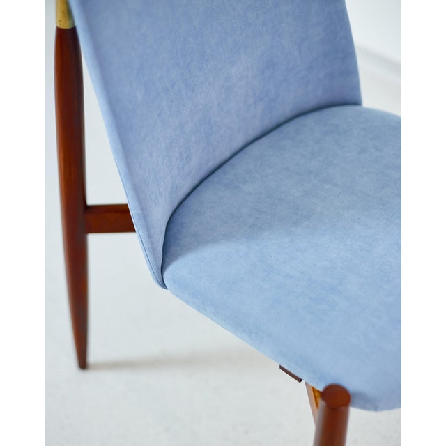 Mid-Century Modern Vintage Chairs by Miroslav Navratil, 1970s, Set of 4 For Sale - Image 3 of 6