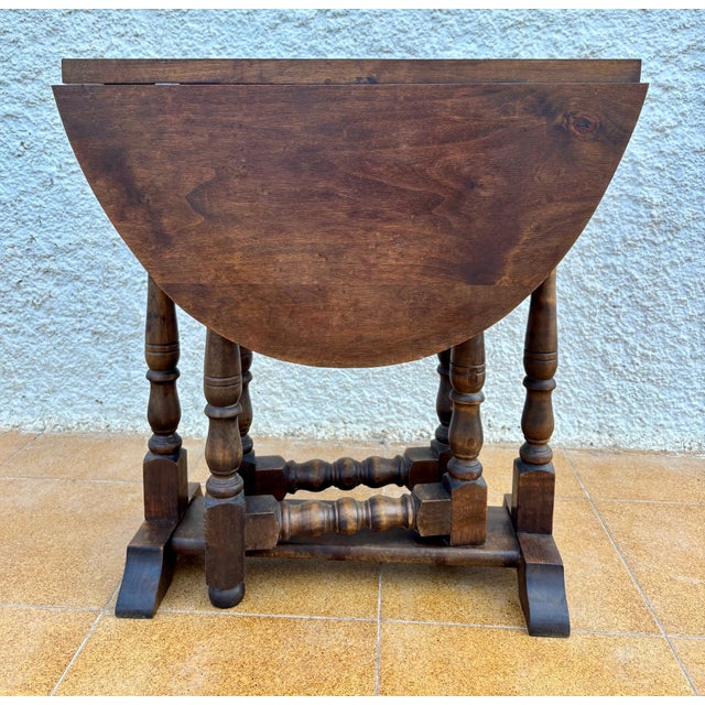 English Oak Oval Table, Jacobean Revival, Early 20th Century For Sale - Image 12 of 13