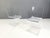 Acrylic Glass Zigzag Dining Chairs, 1980s, Set of 2 For Sale - Image 6 of 10