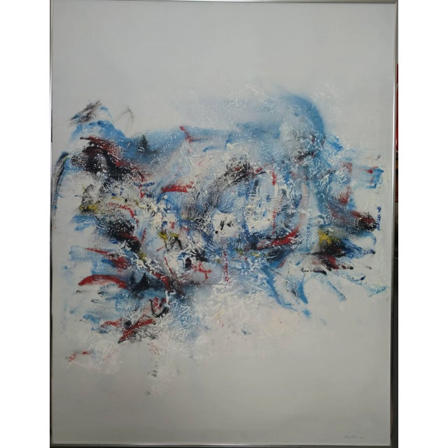 Don Fink (1923-2010) was a well known and well listed Abstract Expressionist who studied at the Art Students League and...