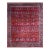 Antique Persian Bijar Garden Design Carpet, 7'6" X 9'5" For Sale
