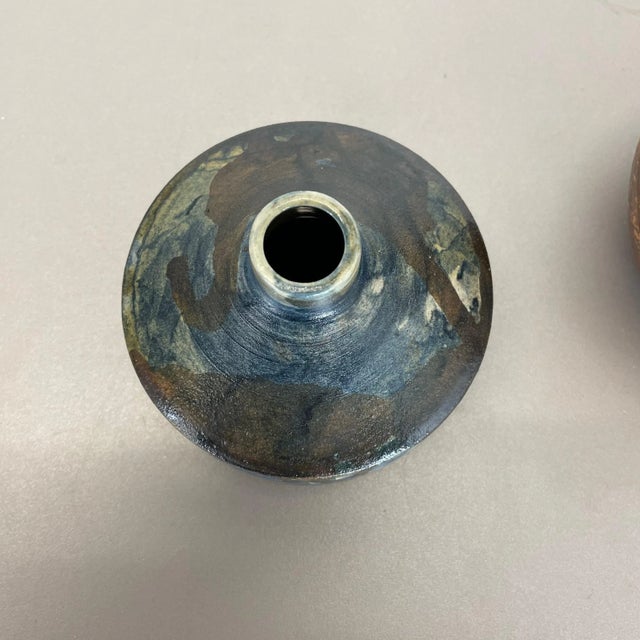 Ceramic Studio Pottery Sculptural Objects from Gerhard Liebenthron, Germany, 1970s, Set of 2 For Sale - Image 7 of 17