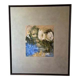 Jennifer Bain "Little Hill" Original Abstract Painting For Sale