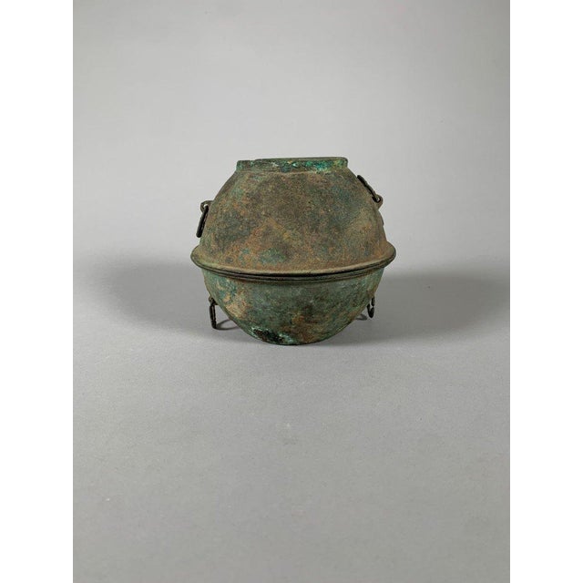 Asian Bronze Offering Steamer, Han Dynasty, 206 BC-220 AD, Chinese Archaeology For Sale - Image 3 of 12