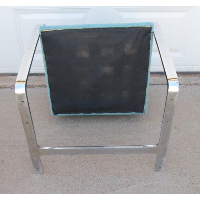 Mid 20th Century Attributed to Ludwig Mies Van Der Rohe Brno Style Chair Flat Arm For Sale - Image 13 of 14