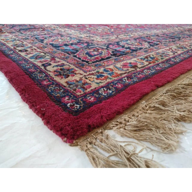 Textile 1960's Persian Khorassan Rug, 10'2" X 15'1" For Sale - Image 7 of 8