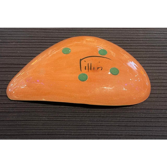 Figurative 1960s Ceramic Dish Tray by Polia Pillin For Sale - Image 3 of 7