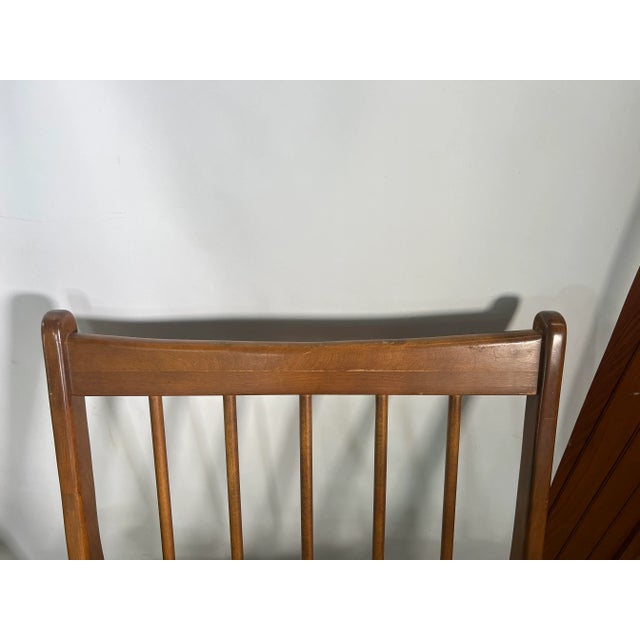 Mid Century Walnut Danish Style Lounge Chairs - a Pair For Sale In New York - Image 6 of 10