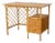 1960s French Rattan Desk by Louis Sognot For Sale