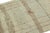 Modern Minimalist Persian Gabbeh Wool Runner – Earthy Beige & Rust Tribal Motif For Sale In New York - Image 6 of 8