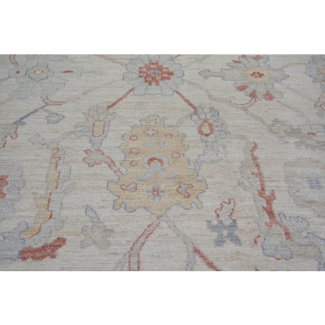 2000 - 2009 Turkish Oushak Hand Knotted Wool Rug, 8'x10' For Sale - Image 5 of 5