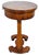 1900 - 1909 19th C Austrian / German Carved Column Biedermeier Oval Library Desk For Sale - Image 5 of 18