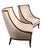Off-white Mid 20th Century Pr. High Style High Back Gondola Scoop Chairs For Sale - Image 8 of 14